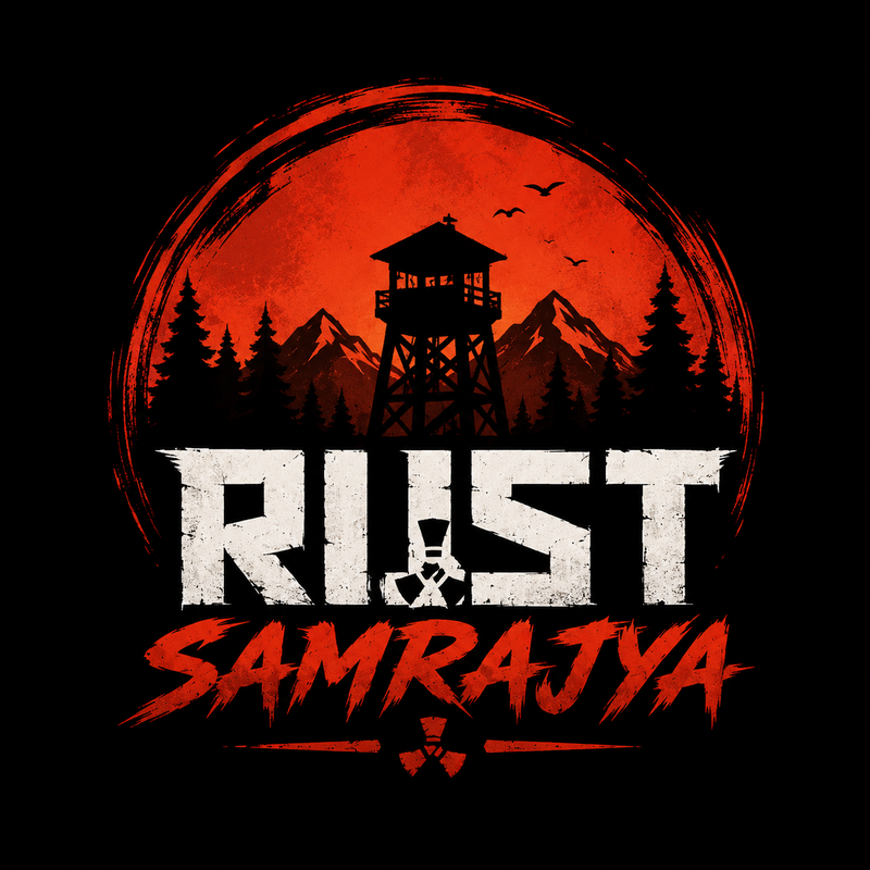[IND] Rust Samrajya | 3X | SkinBox | Loot++ | Max 6 | Weekly logo