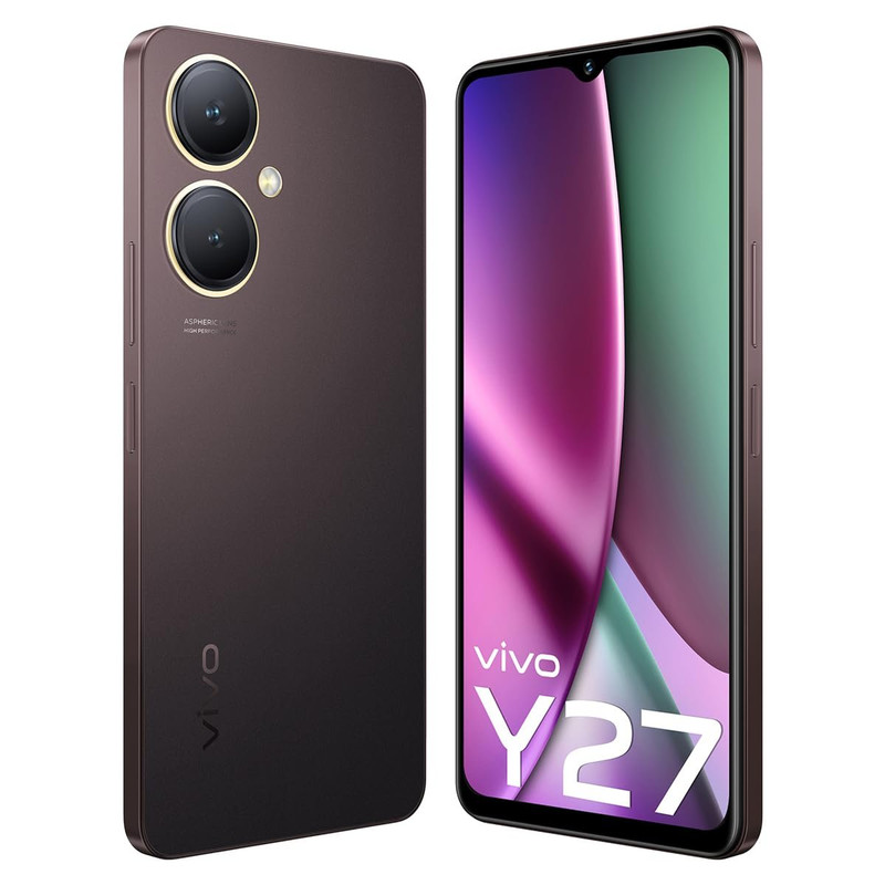 Vivo Y27 Burgundy Black 6GB RAM 128GB Storage Refurbished Deal4kart vivo-y27-burgundy-black-6gb-ram-128gb-storage-refurbished-deal4kart