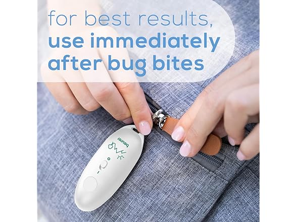 Banish Insect Bite Discomfort with the Beurer Insect Bite Healer Banish Insect Bite Discomfort with the Beurer Insect Bite Healer