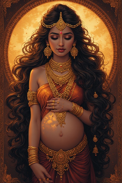 naked-goddess-parvati-pregnant-10