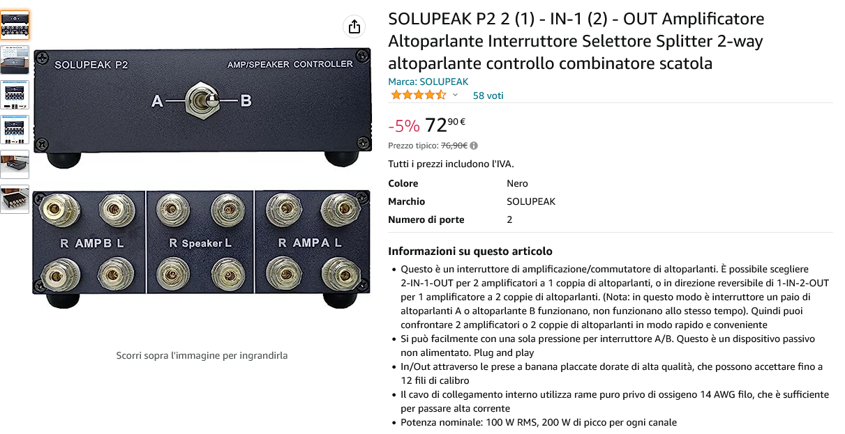 Screenshot 2023-02-13 at 17-47-53 SOLUPEAK P2 2 (1) - IN-1 (2) - OUT Amplificatore Altoparlante Inte