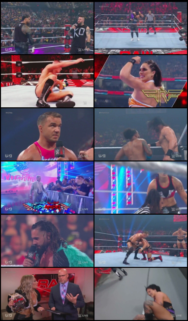  WWE Monday Night Raw 11th September 2023 480p HDTVRip x264 Full WWE Show [600MB] Full Movie Download screenshot