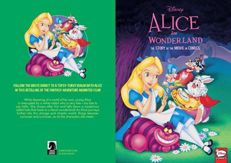 Disney Alice in Wonderland - The Story of the Movie in Comics (2020)