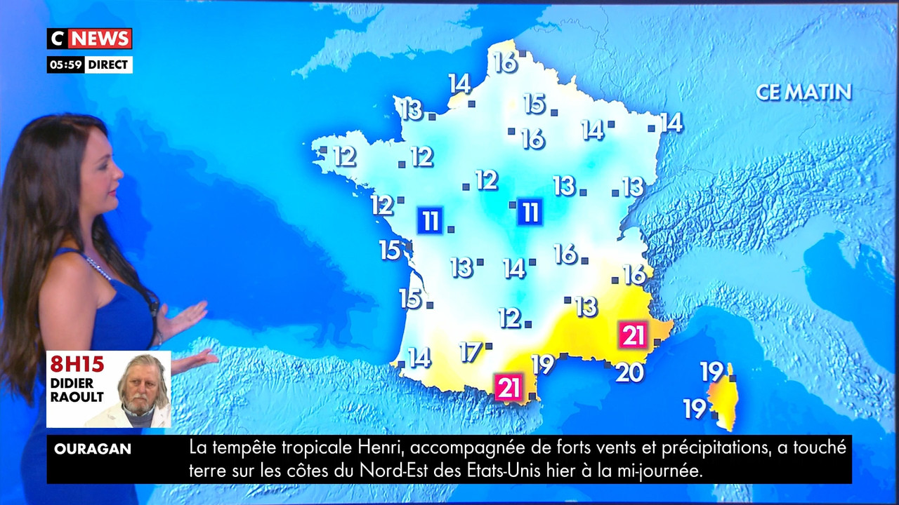 08.23 - 04.56.00 - Météo de 5h56. Prévisions météo pour les prochains....ts_snapshot_00.05.48.768