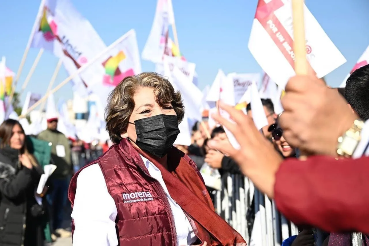 Delfina Gómez continúa precampaña en Nezahualcóyotl