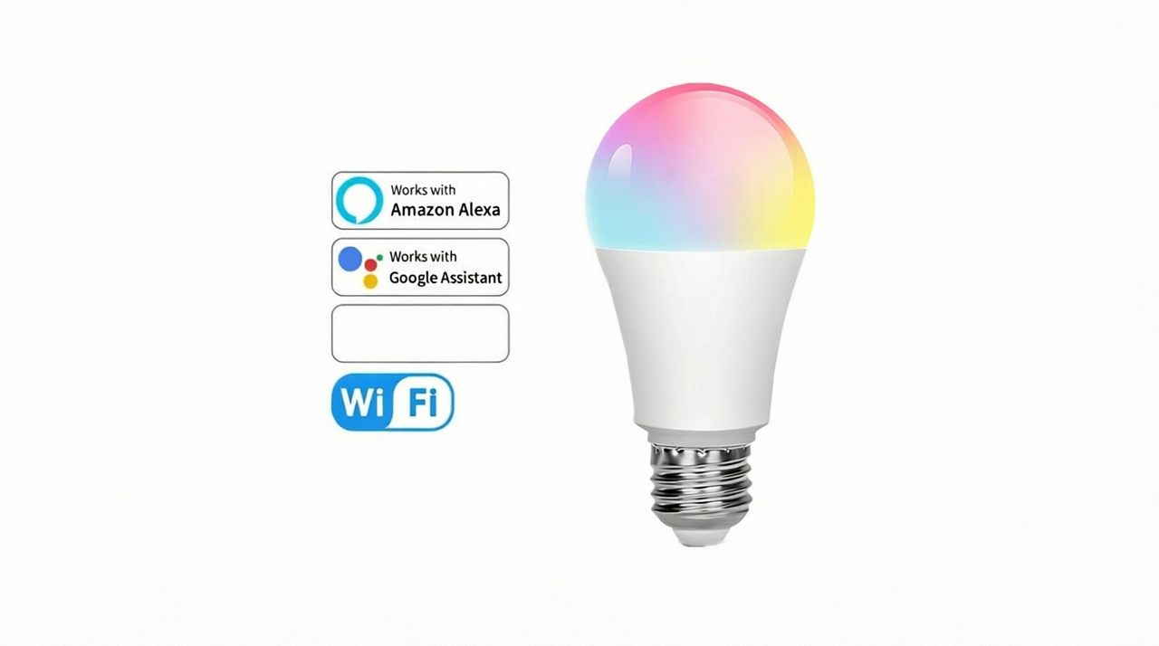 Tuya Wi-Fi Smart 15W LED Bulb E27 | RGB + CCT Dimmable Magic Light - Smart home device from Smart Switch Lanka