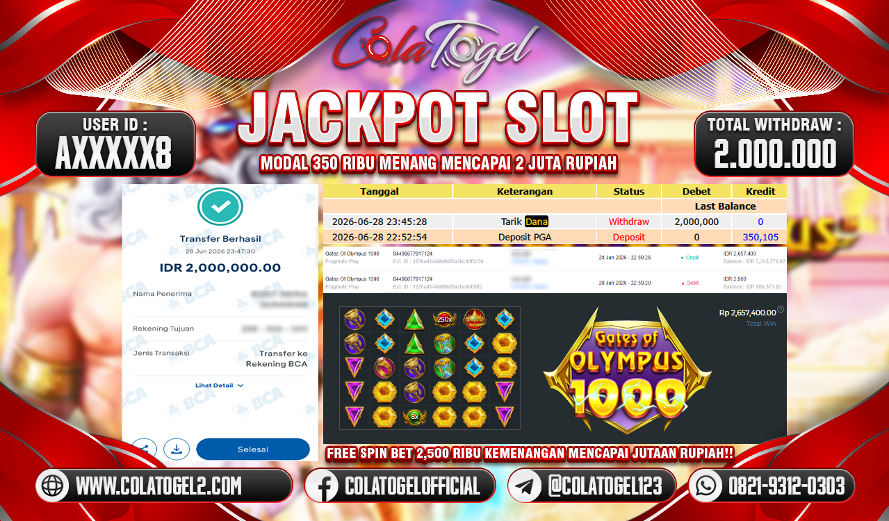 JACKPOT SLOT GACOR!!