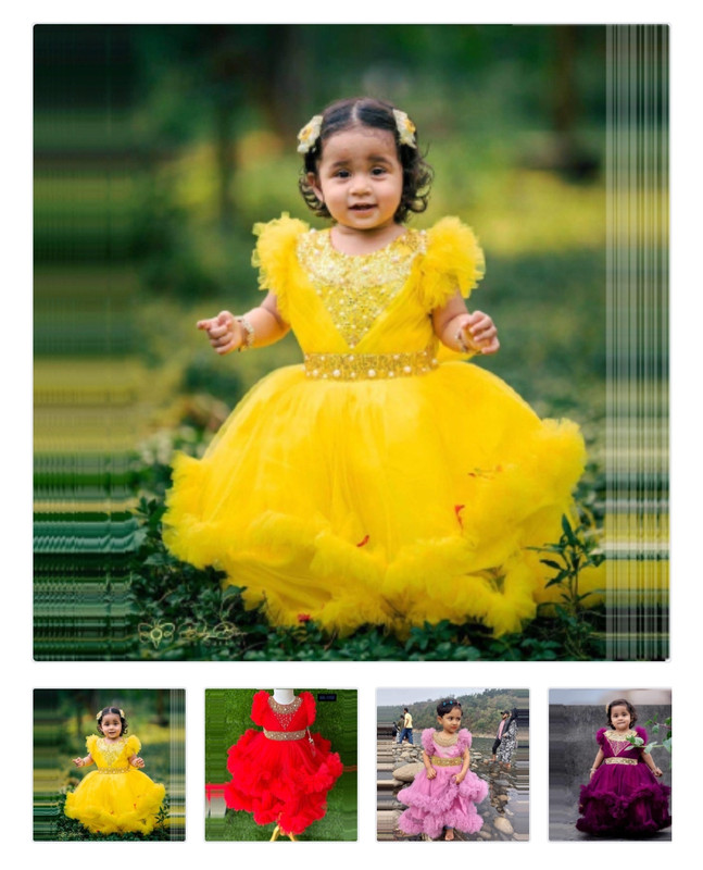 বেবি পার্টি ড্রেস