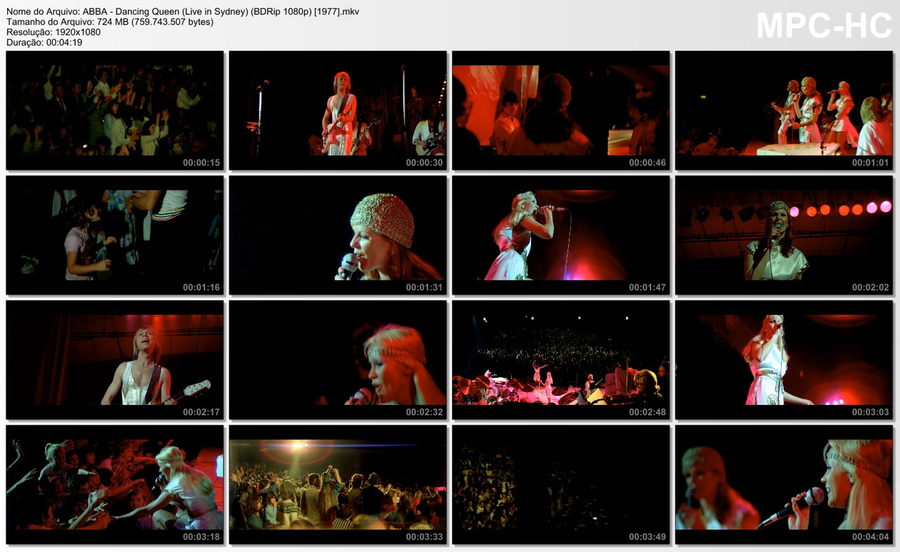 ABBA - Dancing Queen (Live in Sydney - The Movie) (BDRip 1080p) [1977]