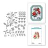Poinsettia Spray