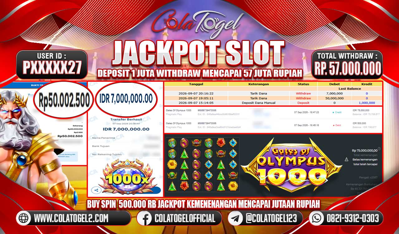 JACKPOT SLOT GACORR!!