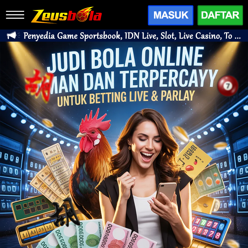CMD368: Judi Bola Online Aman dan Terpercaya untuk Betting Live & Parlay image 1