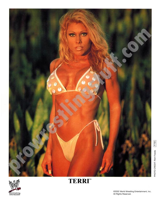 Terri P-758 WWE 8x10 promo photo