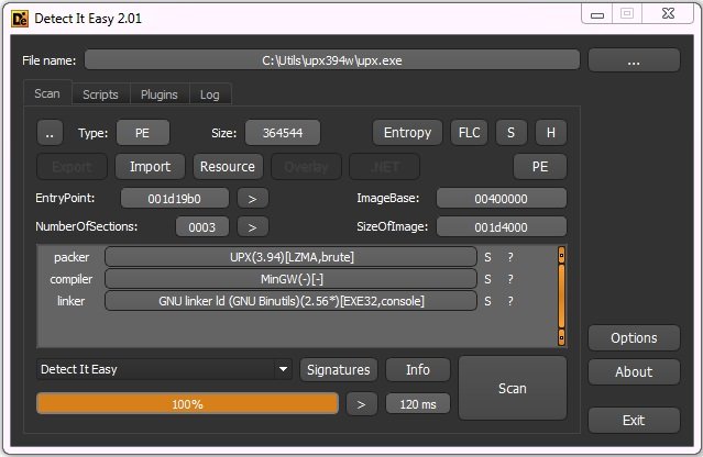 Detect It Easy 3.09 (x86/x64)