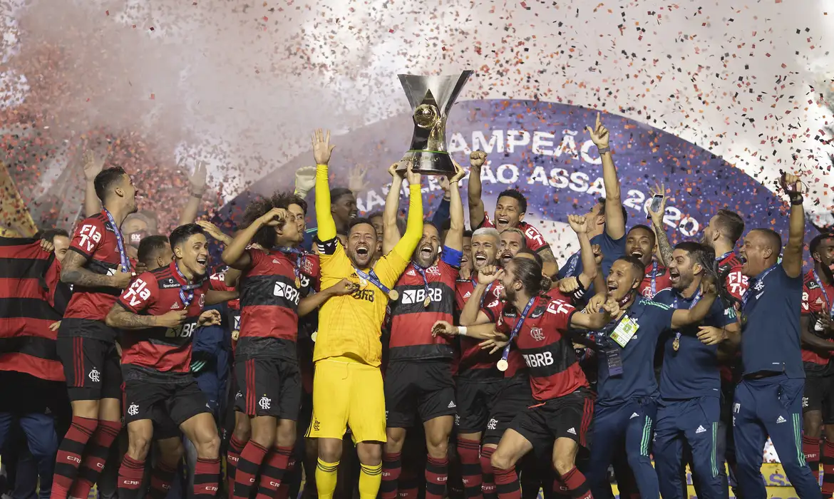 Time do Flamengo campeão brasileiro 2020