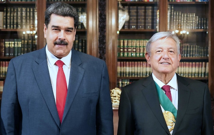 Nicolás Maduro elogia a AMLO por su postura durante encuentro con Joe Biden