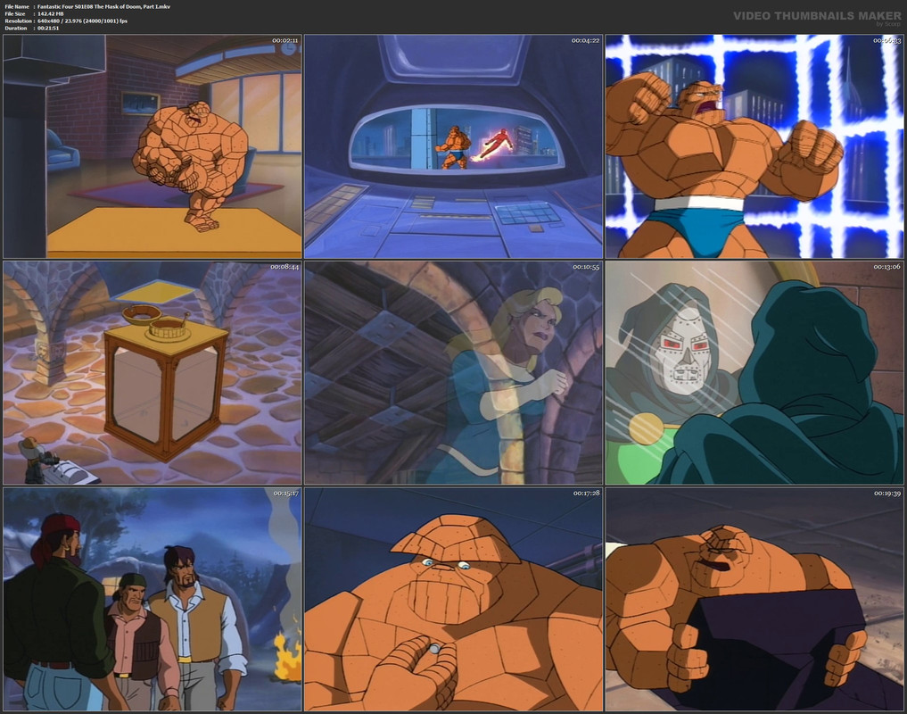 Fantastic Four S01E08 The Mask of Doom, Part I.mkv