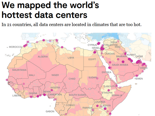 Rechenzentren in heißen Zonen