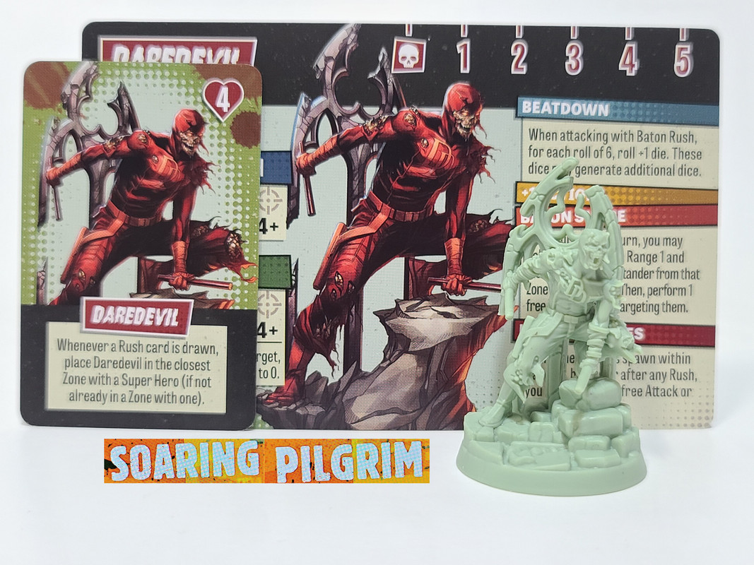 DAREDEVIL - ZOMBIE Zombicide MARVEL ZOMBIES Kickstarter Exclusive