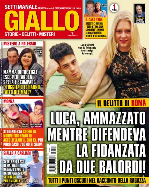 Giallo - 6 Novembre 2019