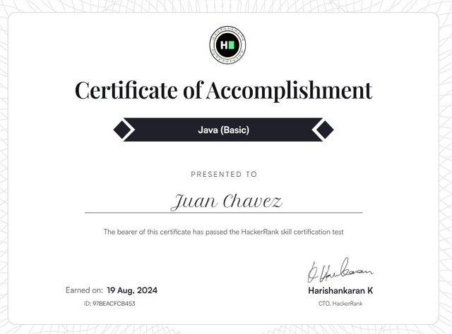 Image of certification Java Basic Certification