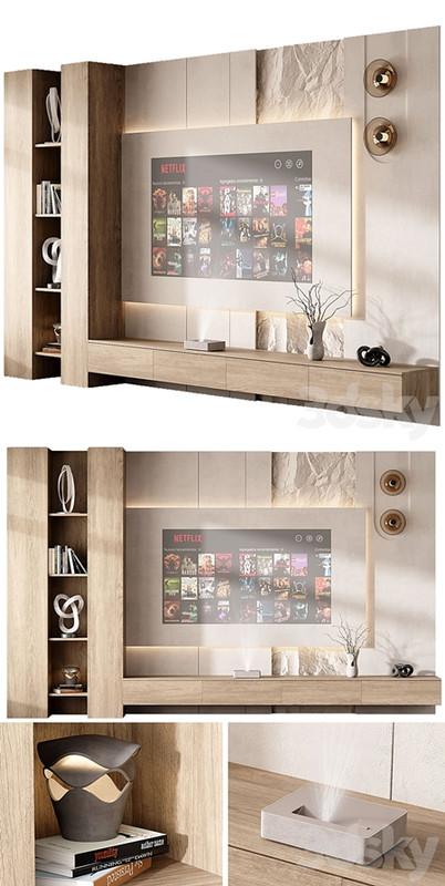 TV Wall set 003