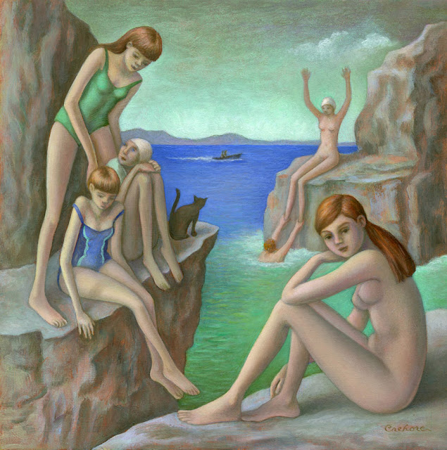 Bathersontherocks-Crehore
