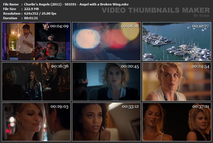 Charlie's Angels (2011) - S01E01 - Angel with a Broken Wing.mkv