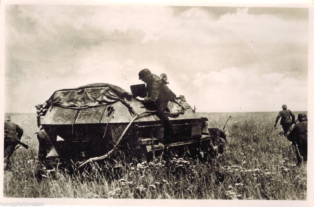 Foto-AK.WK.2  Der Feind ist gestellt,Schützenpan