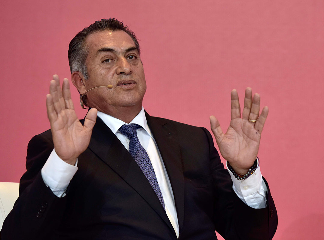 Jaime Rodríguez Calderón 'El Bronco' prometió mocharse las manos si es culpable