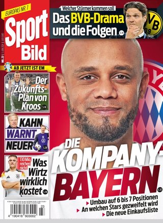 Cover: Sport Bild Magazin No 23 vom 05  Juni 2024
