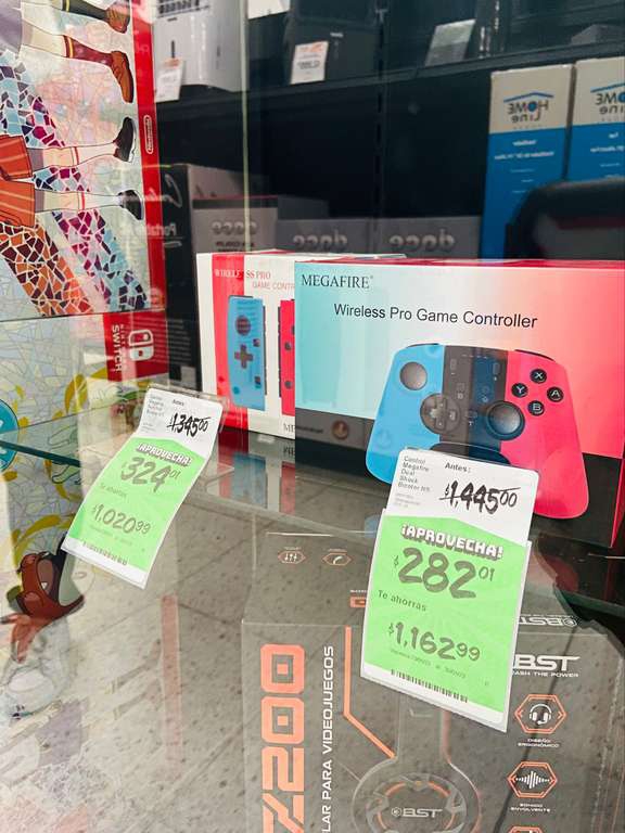 Chedraui CDMX Control Genérico Inalámbrico Nintendo Swicht 
