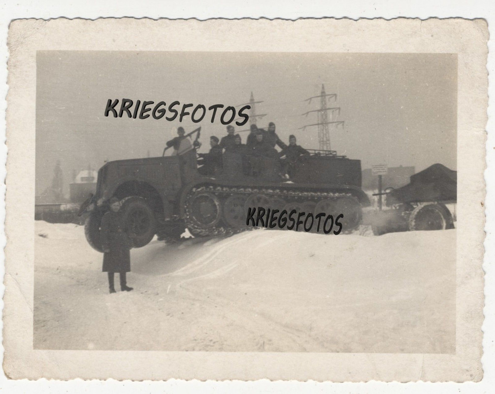 Halbkette Fahrzeuge Technik Geschütz Anhänger