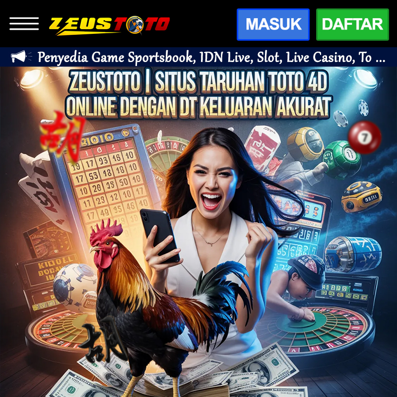 ZEUSTOTO | Situs Taruhan Toto 4D Online dengan Data Keluaran Akurat image 1