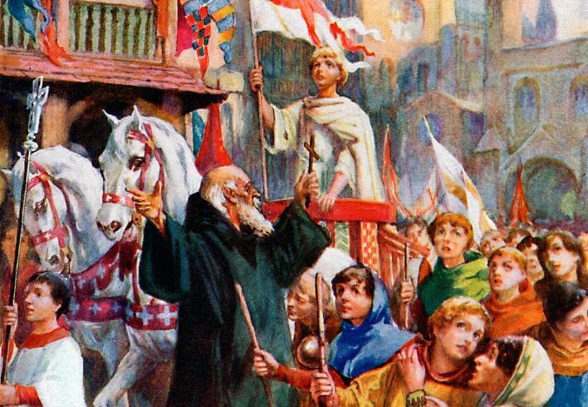 Детский крестовый поход - таинственные и загадочные факты Детский крестовый поход - таинственные и загадочные факты