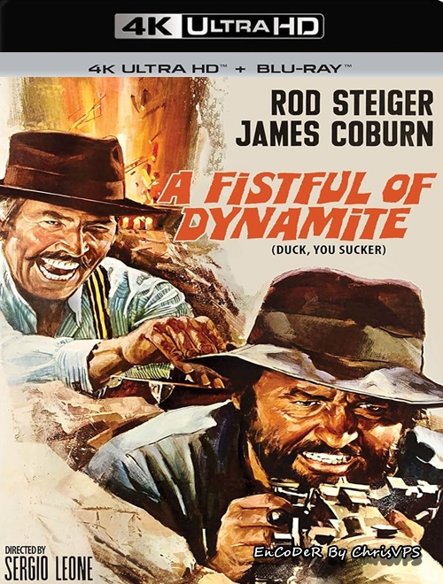 Garść dynamitu / A Fistful of Dynamite (1971) MULTI.HDR.2160p.BluRay.DTS.HD.MA.AC3-ChrisVPS / LEKTOR i NAPISY