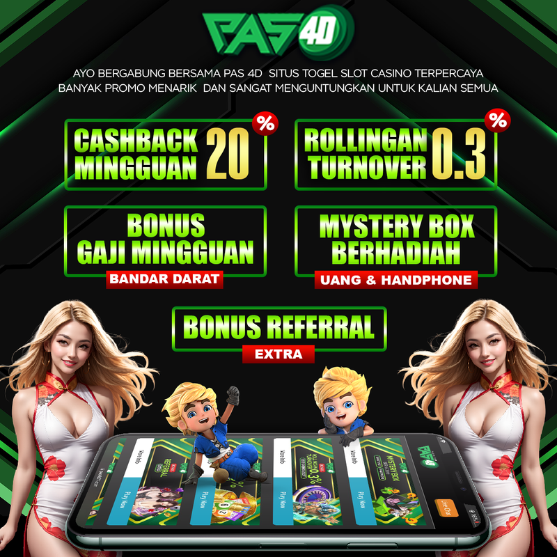 Pas4d: Link Togel Online Resmi & Slot Gacor Terpercaya 2024