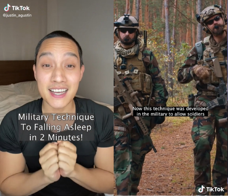 ¿Cómo aliviar el insomnio? Tiktoker da técnica militar para hacerlo en 2 minutos