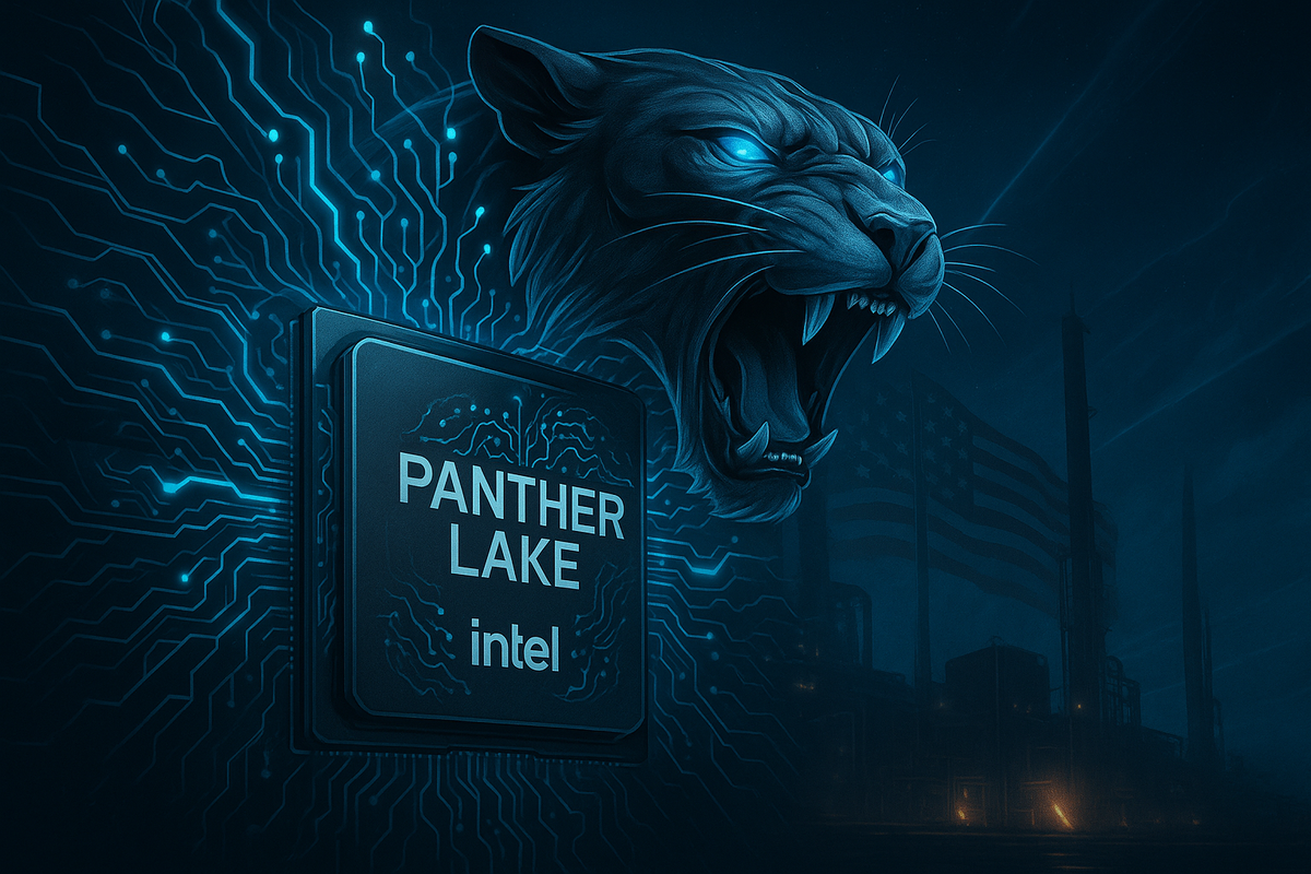 Intel Desembarca o Panther Lake: O Processador que Vai Fazer os PCs de IA Parecerem Naves Espaciais Americanas