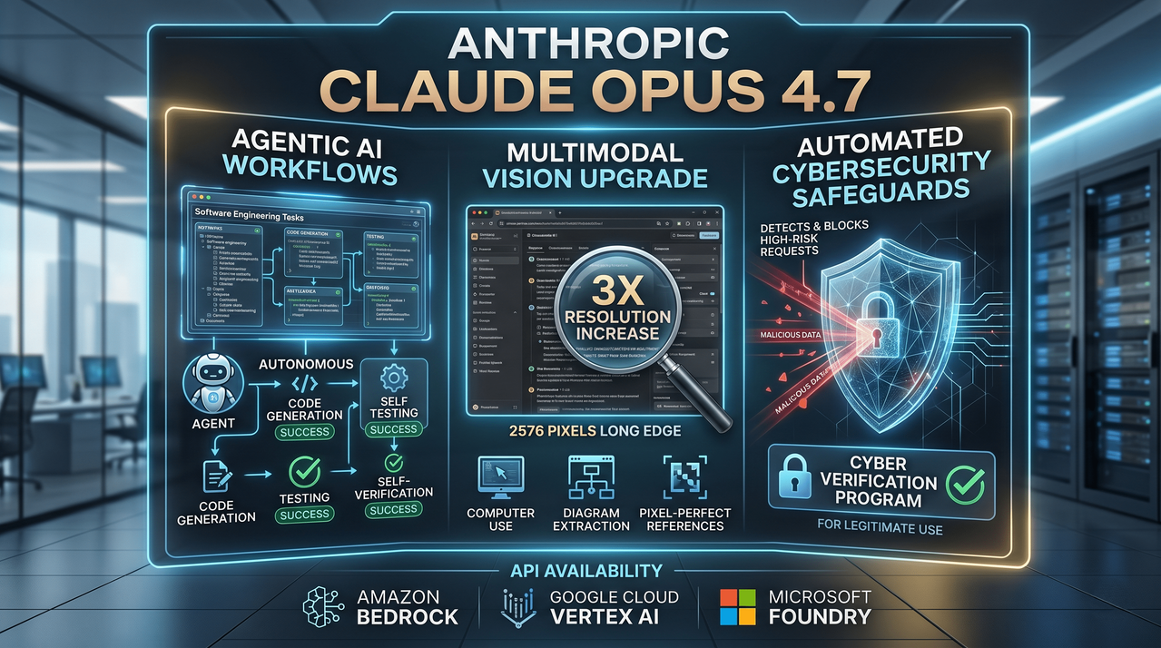 Anthropic Launches Claude Opus 4.7: Agentic AI & Cyber Security