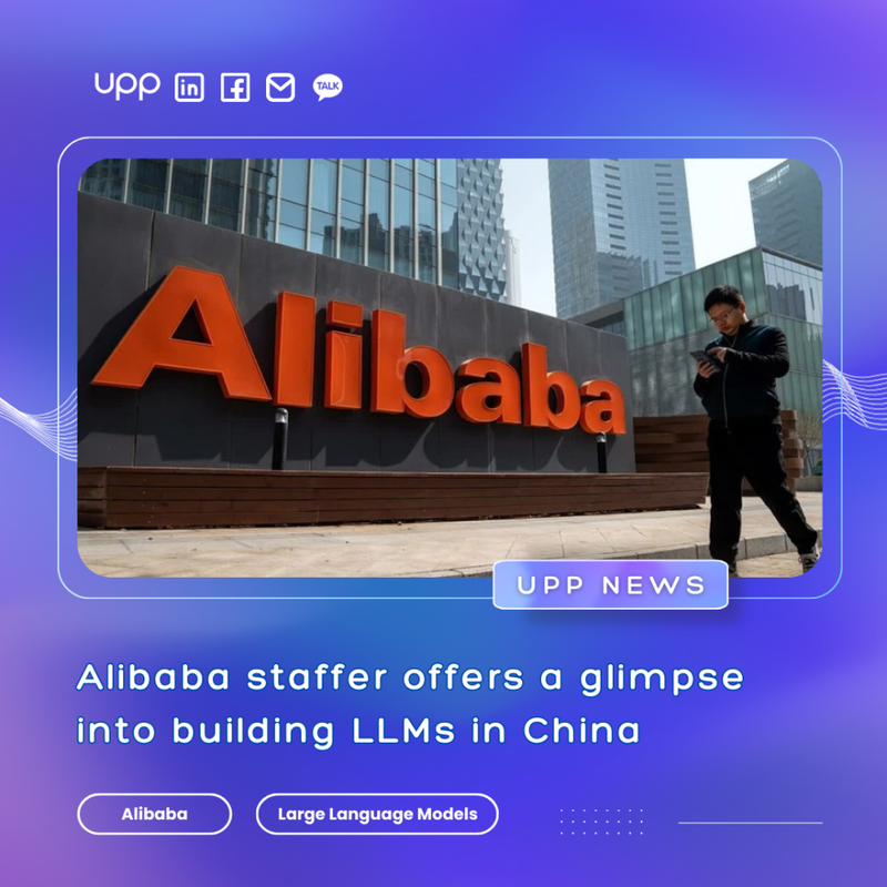 Alibaba staffer offers a glimpse into building LLMs in China