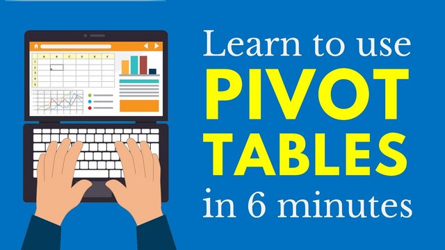 Learn Pivot Table from basics