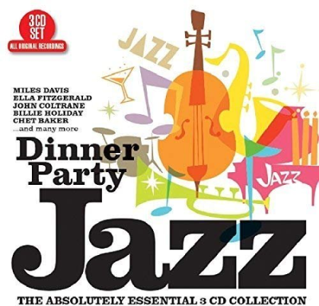 8c4ba91f 40fa 4c1d 8873 f3d8f0187ed4 - VA - Dinner Party Jazz: The Absolutely Essential 3 CD Collection [Box Set] (2017), WAV