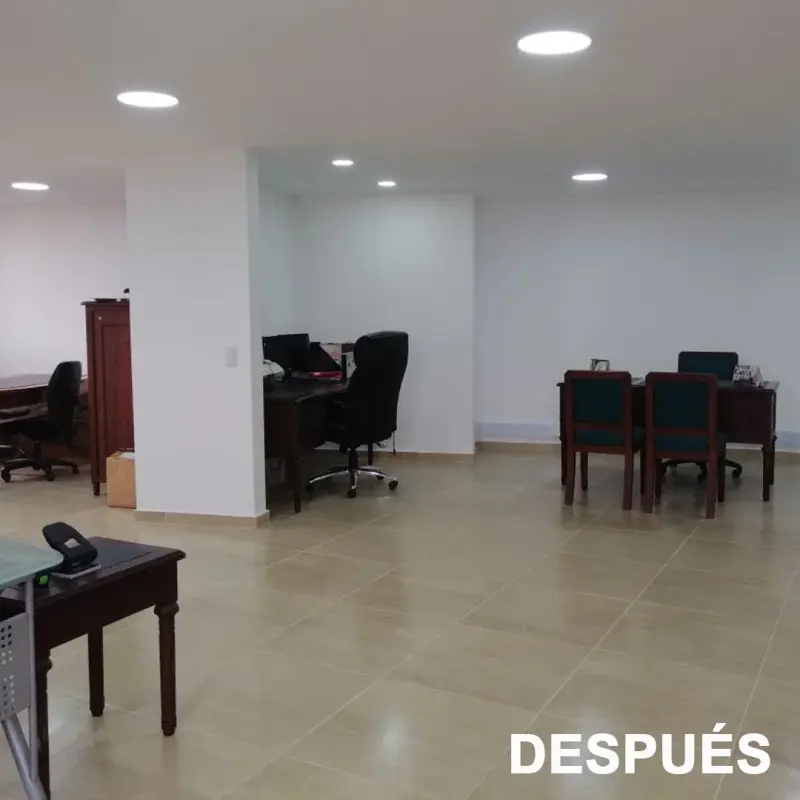 remodelacion de oficinas después