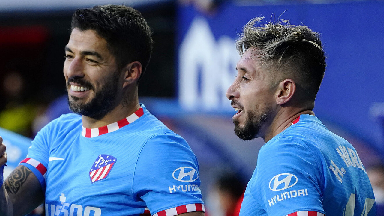 Luis Suárez mete gol en el Osasuna vs Atlético de Madrid