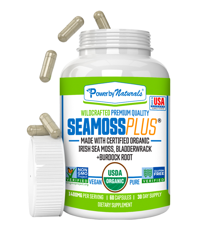 Embark on a Transformative Path to Wellness with the Potent Fusion of Seamoss, Bladderwrack, and Burdock Root Encapsulated for Your Convenience. Discover the Remarkable Benefits of Seamoss, an Organic Oceanic Wonder Teeming with Iodine to Nourish Your Thyroid, Ignite Metabolism, and Fuel Energy. Complemented by Bladderwrack, Laden with Nutrients to Bolster Immune Defenses, Foster Gut Health, and Nurture Vibrant Skin. Meanwhile, Burdock Root Unleashes its Anti-inflammatory and Antioxidant Powers, Promoting Joint Flexibility, Detoxifying, and Boosting Hair Growth. This Harmonious Blend Resonates as a Holistic Solution, Offering Digestive Ease, Skin Brilliance, Hair Vitality, and Inner Radiance. Seamoss, Bladderwrack, and Burdock in Concert: Your Natural Symphony of Health and Vitality