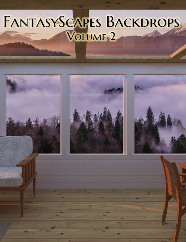     FantasyScapes Backdrops Volume 2