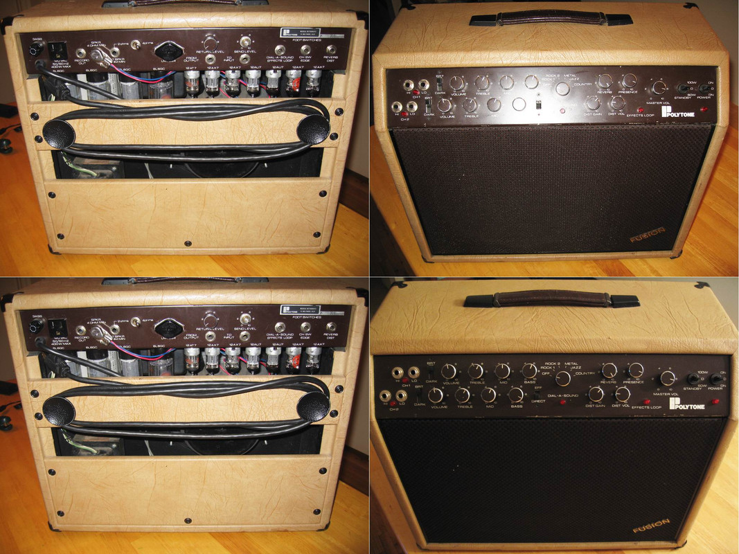 Polytone Fusion Tube 100 watt 1x12 1980\'s