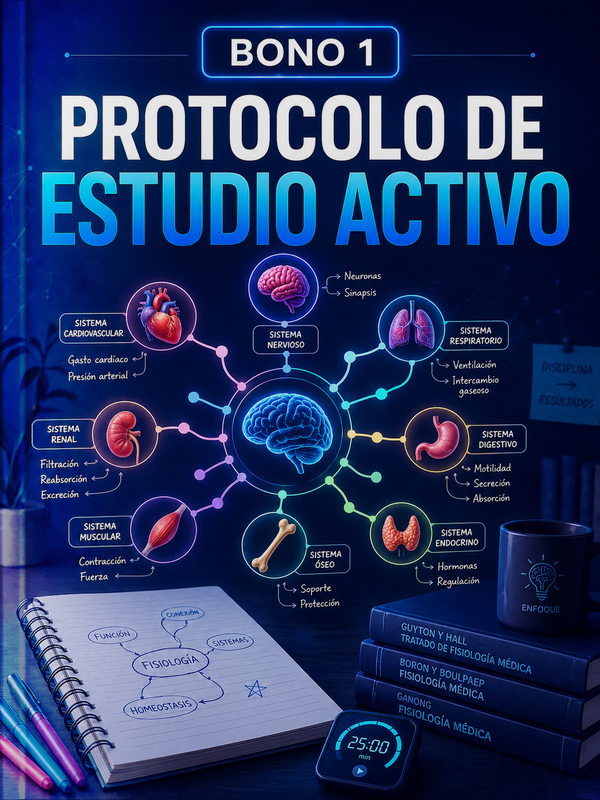 Portada del Bono 1 — Protocolo de Estudio Activo