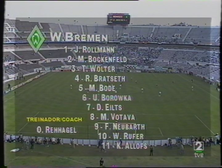 Recopa de Europa 1991/1992 - Final - AS Mónaco Vs. Werder Bremen (544p) (Castellano) 2
